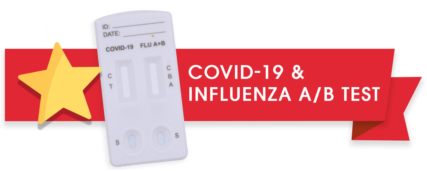 CITEST COVID-19 und Influenza A/B Multiplex-Panel (AT157/22) für den Heimgebrauch (Nasenabstrich) im 5er Pack. Frei Haus ab 50 €.